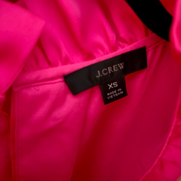 Worn Once J Crew Silk Dress with Neck Tie - Picture 6 of 7